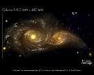 Kolidujc spirln galaxie [Foto: STScI]. Vt obrzek  91.12 Kb, 800 x 640